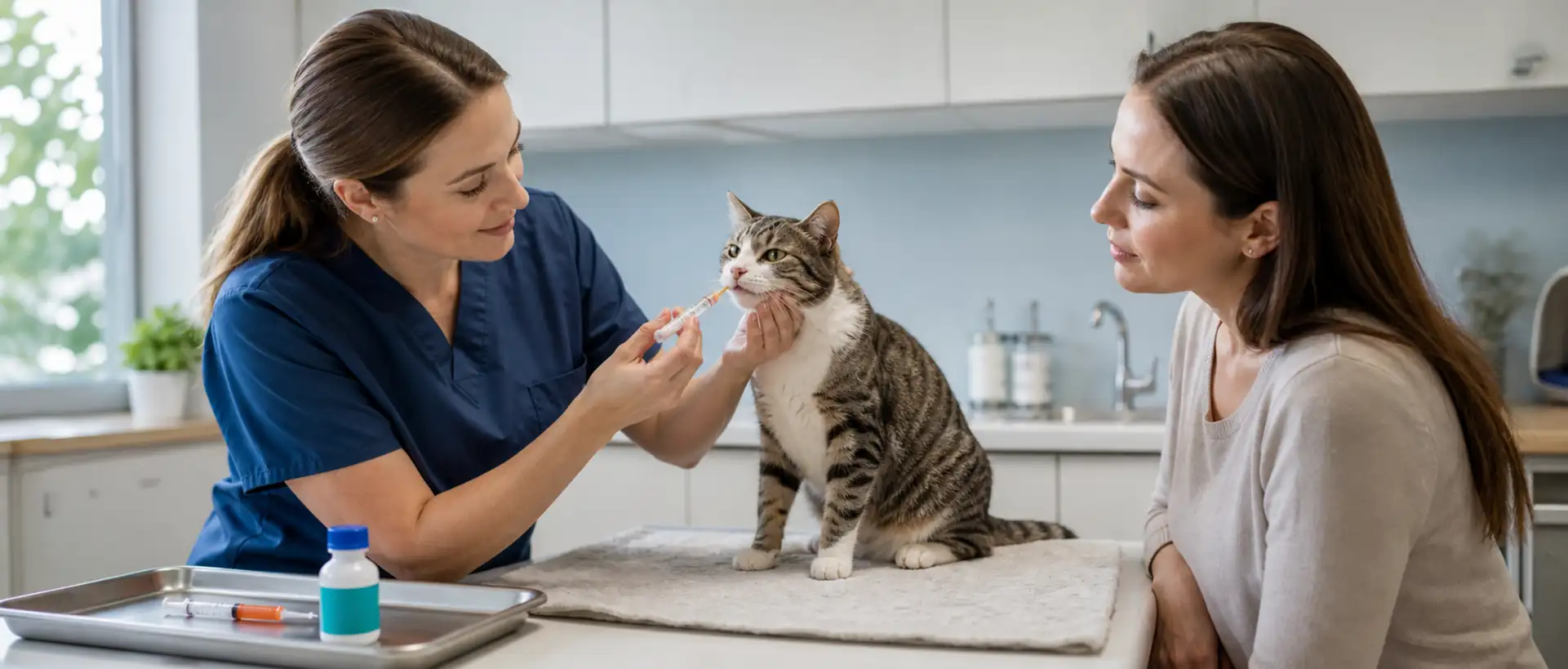 Cat Medication Support at Affordable Animal Hospital Orange