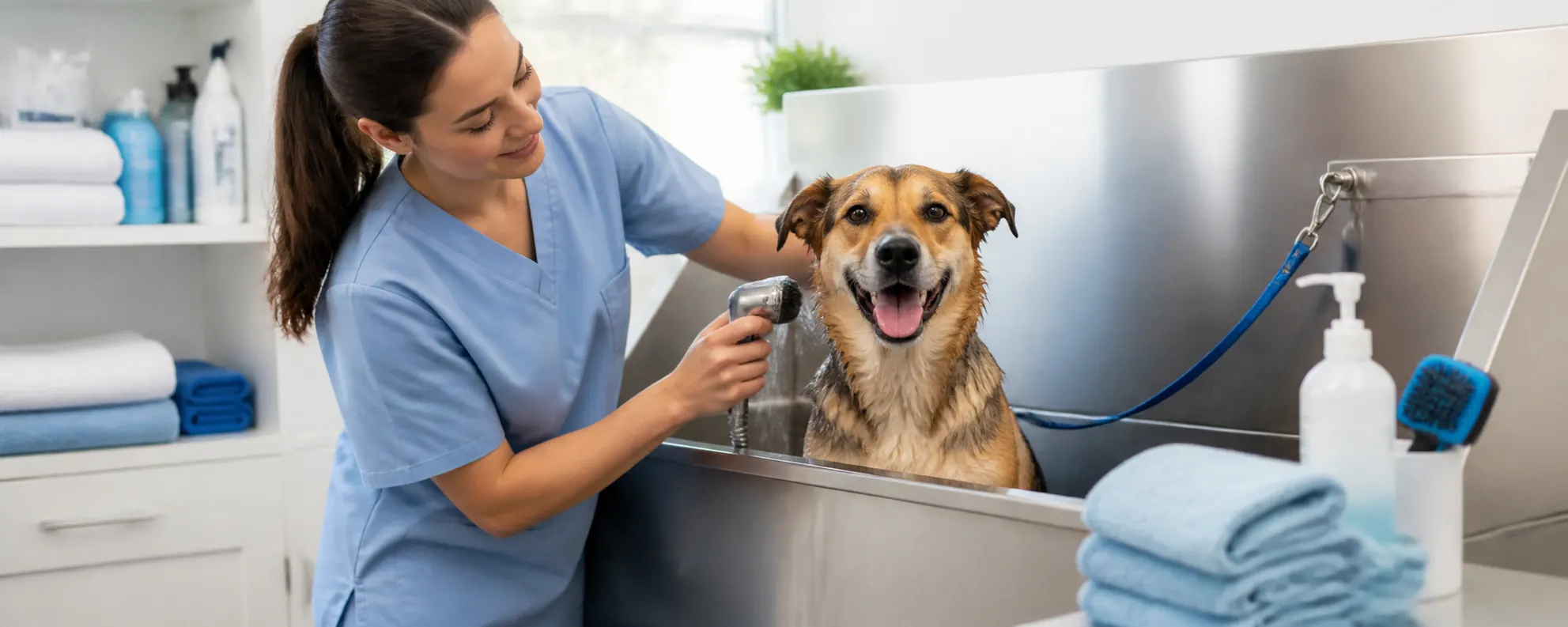 Dog Bathing & Hygiene at Affordable Animal Hospital Orange