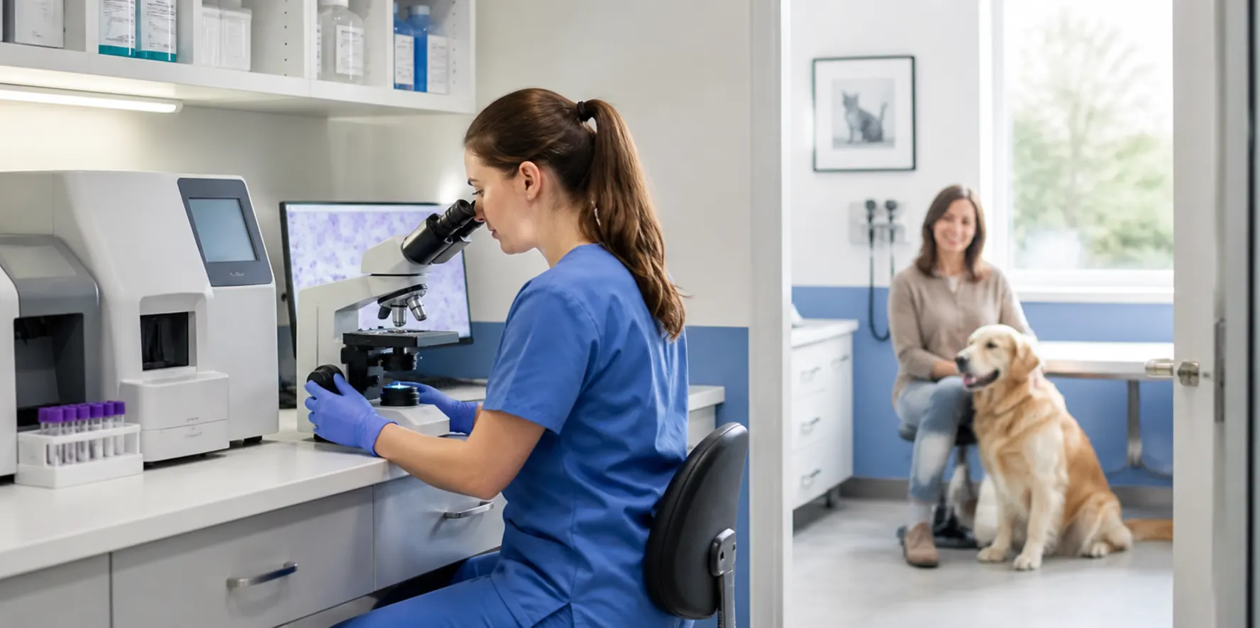 Dog Lab Tests at Affordable Animal Hospital Orange