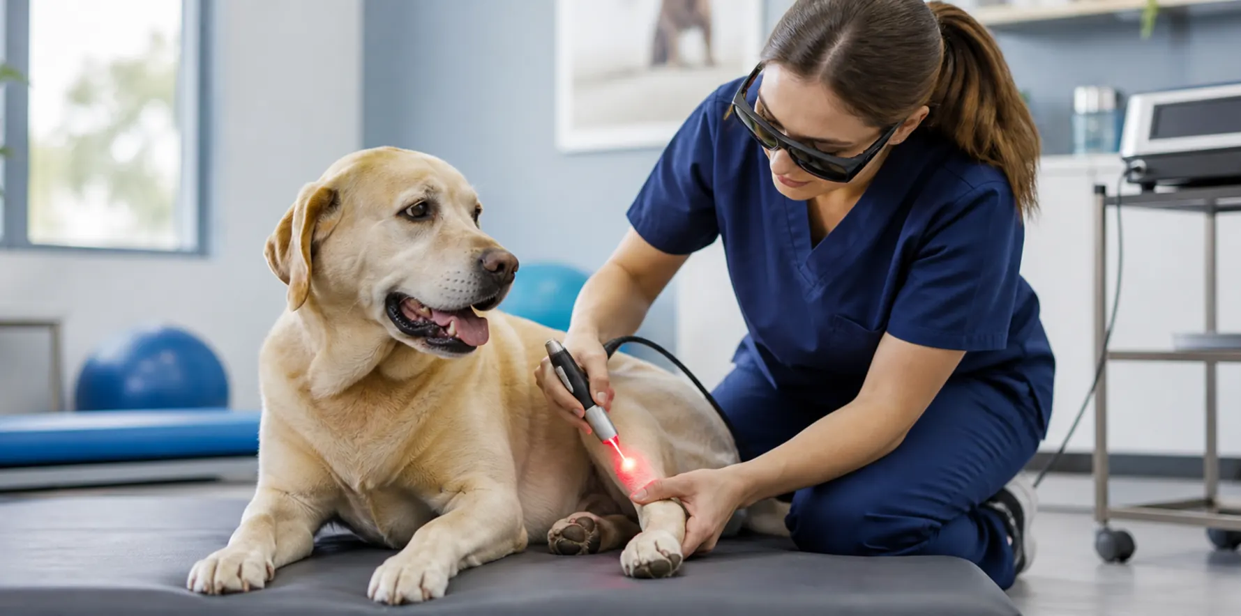 Dog Laser Therapy at Affordable Animal Hospital Orange
